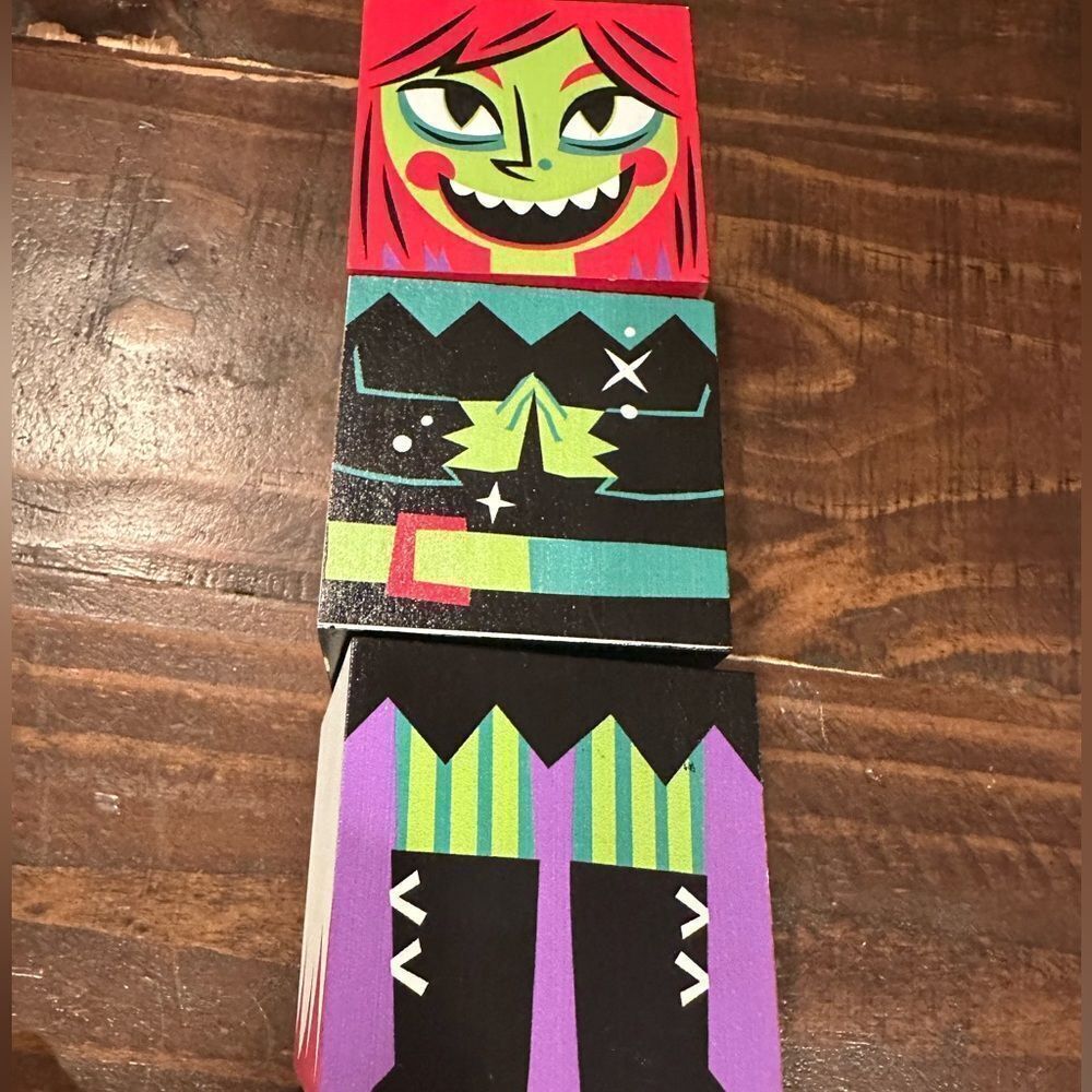 Hyde & Eek Halloween Wooden Blocks Decoration - Picture 3 of 4